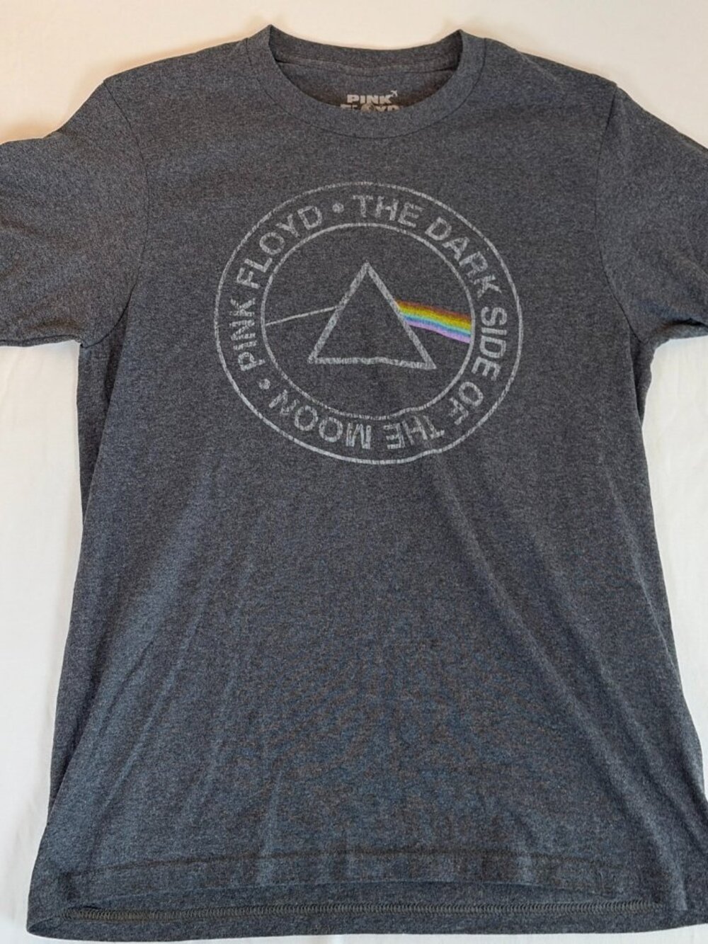 Pink Floyd The Dark Side of the Moon T-Shirt Men's M Gray